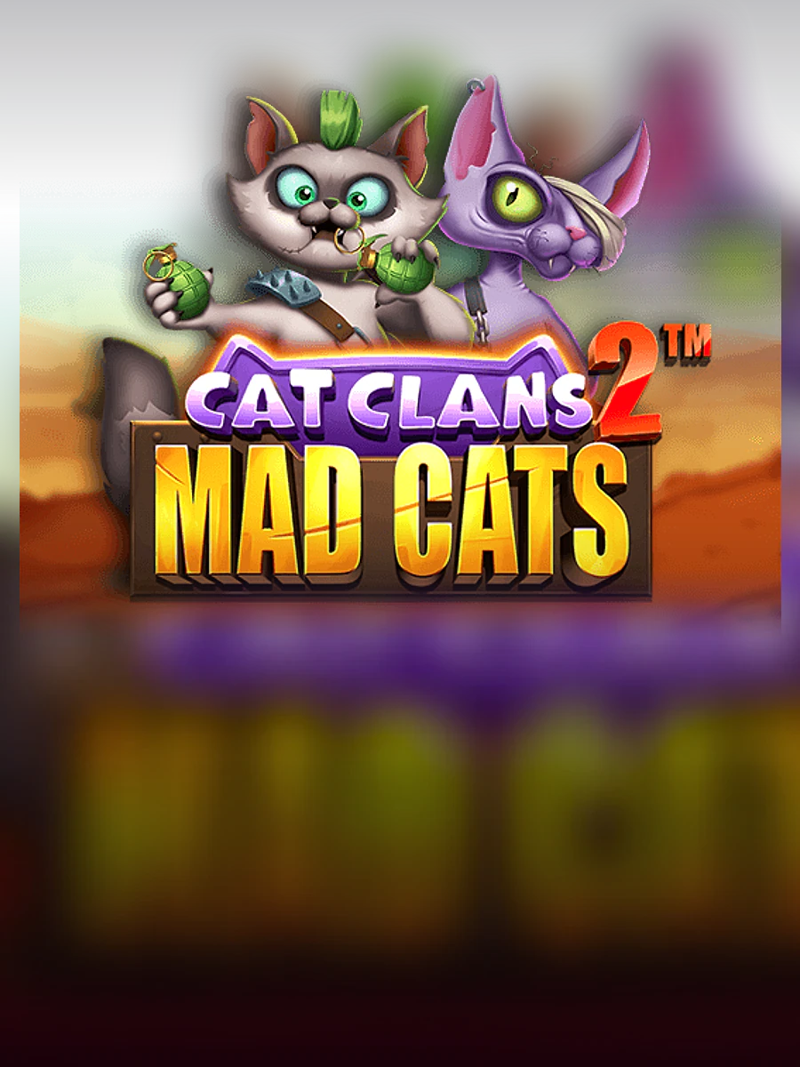 Cat Clans 2: Mad Cats slot artwork