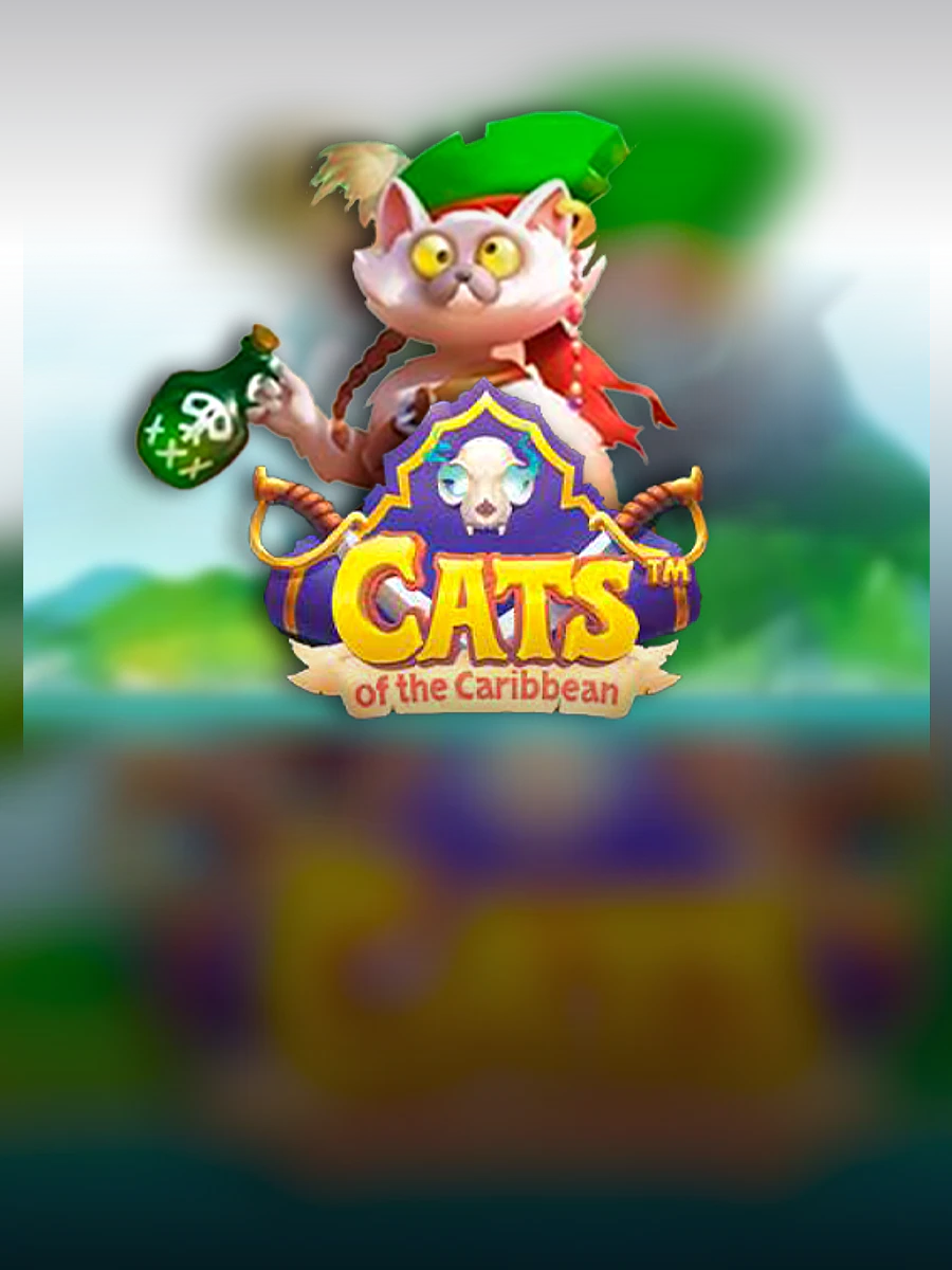 Cats of the Caribbean casino game artwork