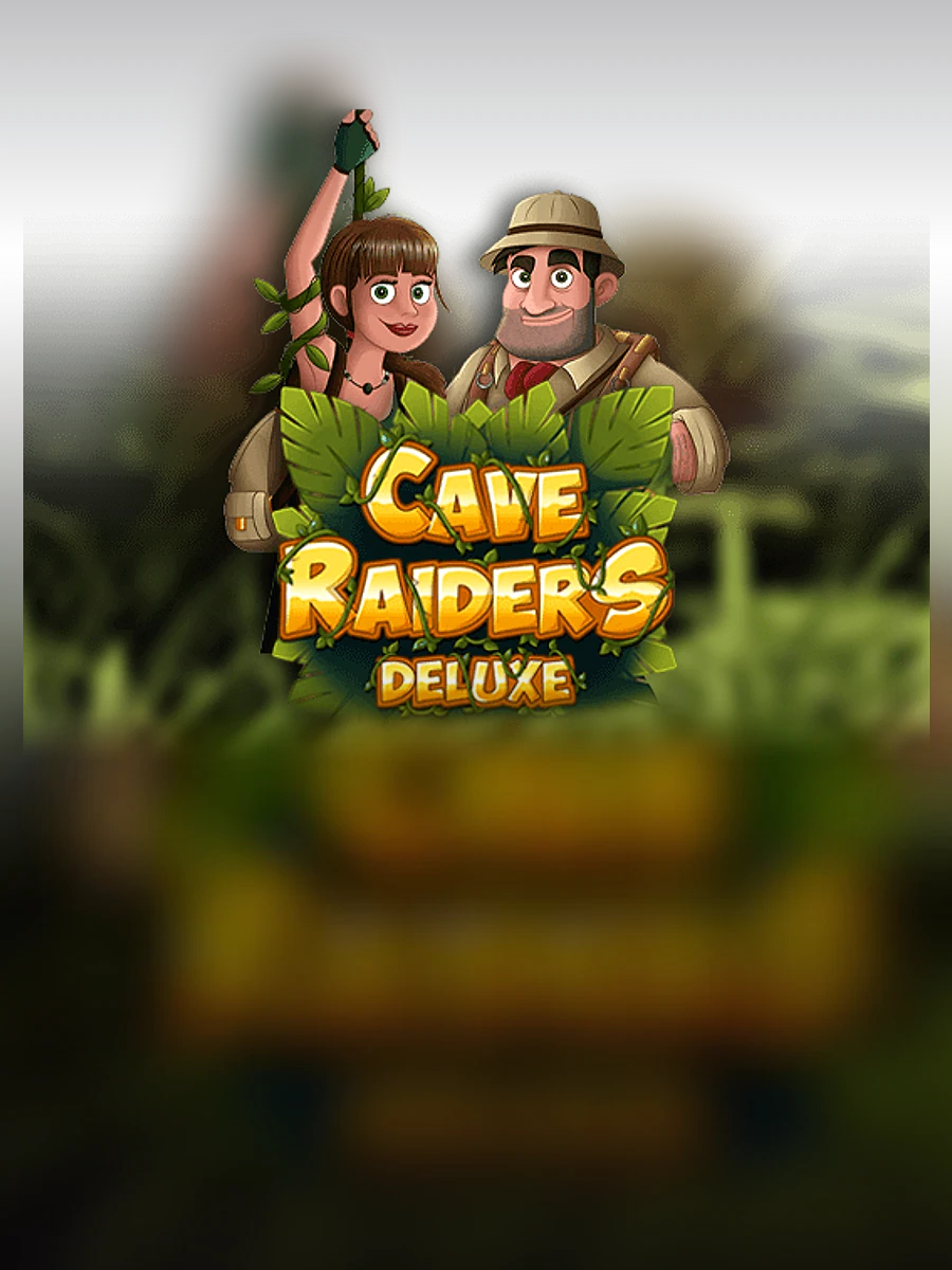 Cave Raider Deluxe slot artwork