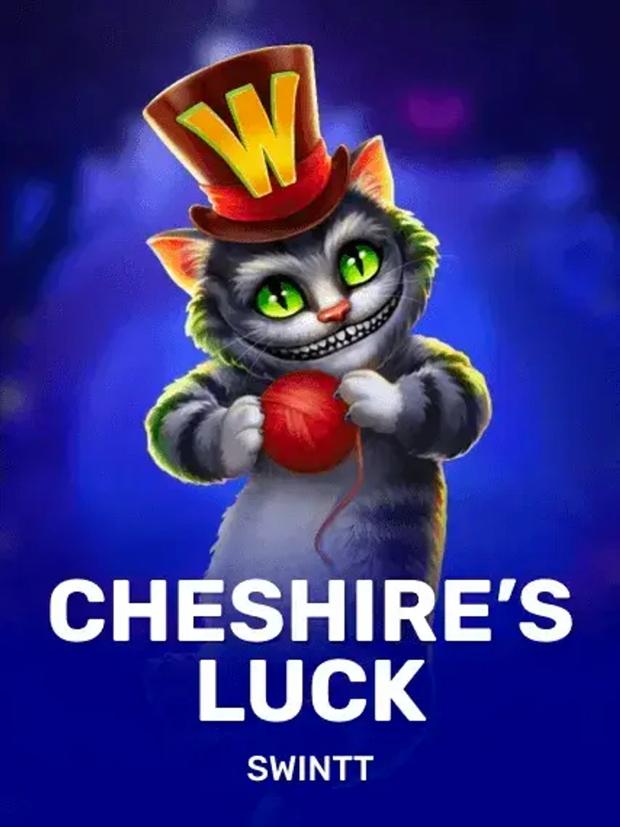 Cheshire's Luck slot artwork