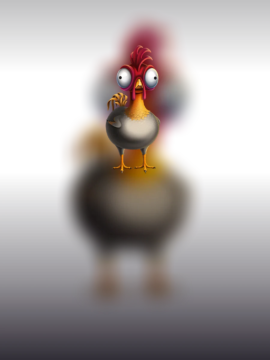 Chicken Crash crash game artwork