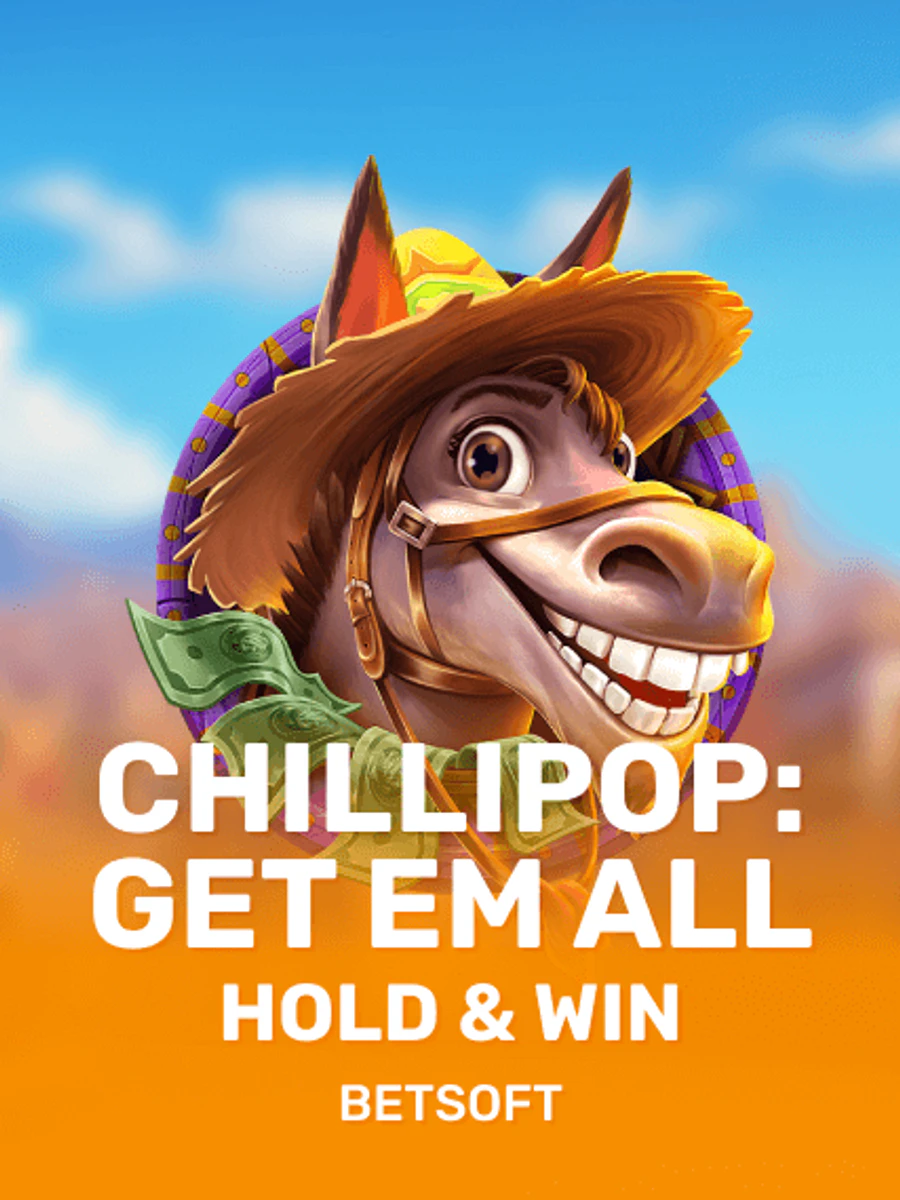 ChilliPop: Get Em All - Hold & Win casino game artwork