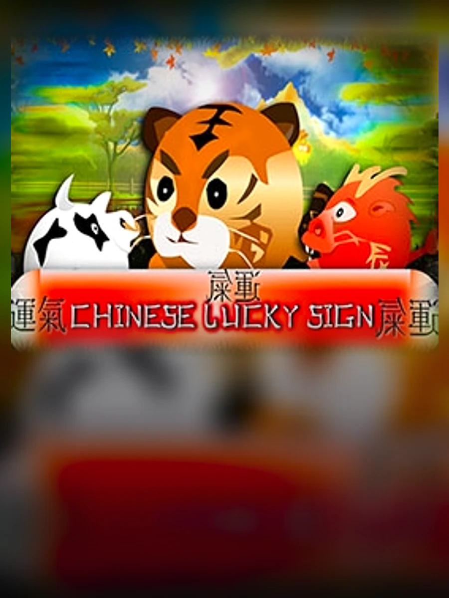 Chinese Lucky Sign slot artwork