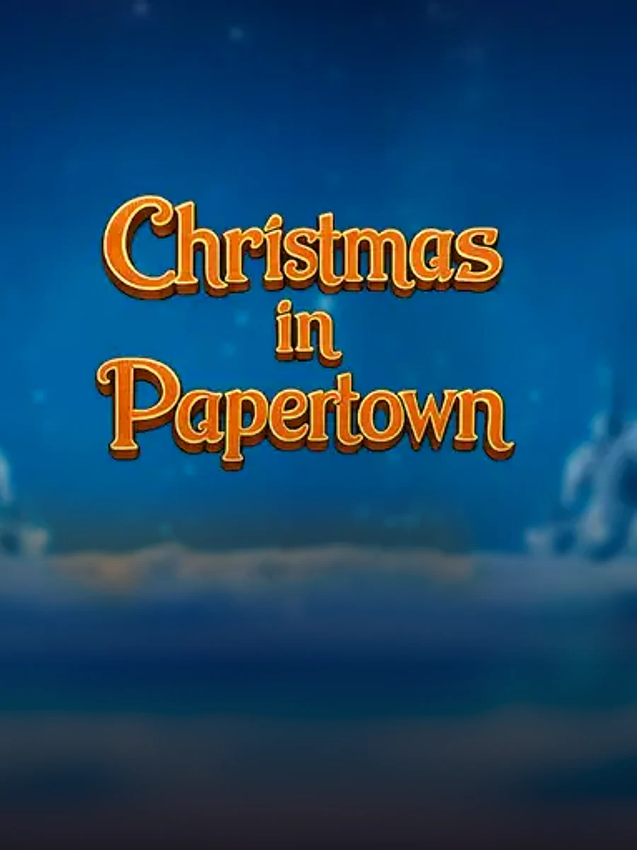 Christmas in Papertown slot artwork