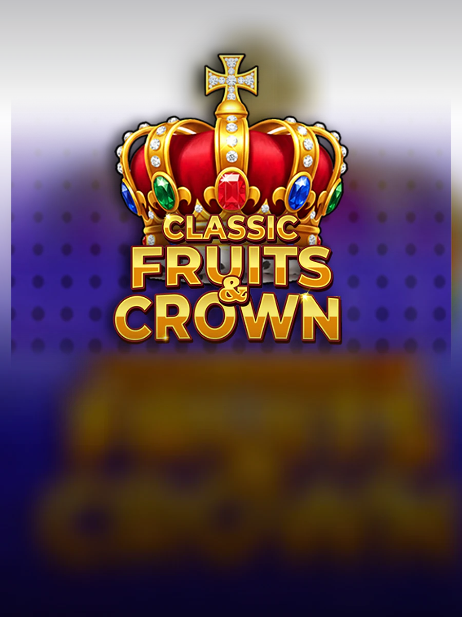Classic Fruits & Crown slot artwork
