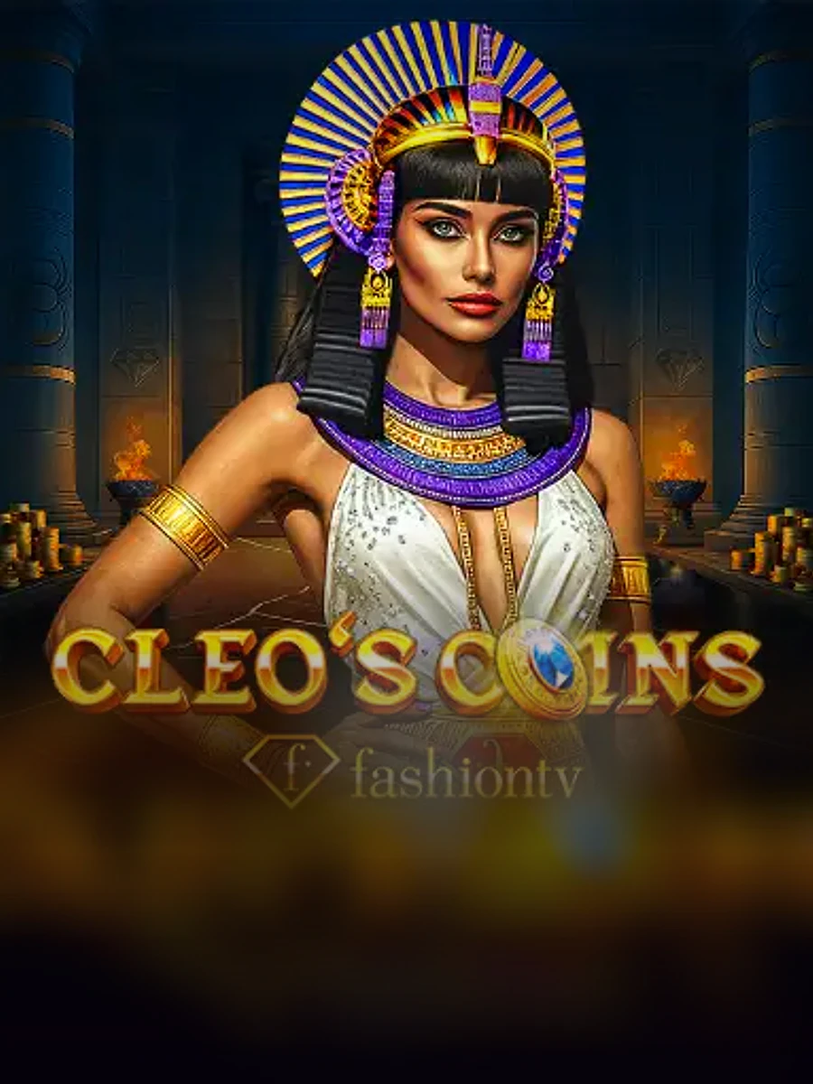 Cleo's Coins - Fashion TV slot artwork