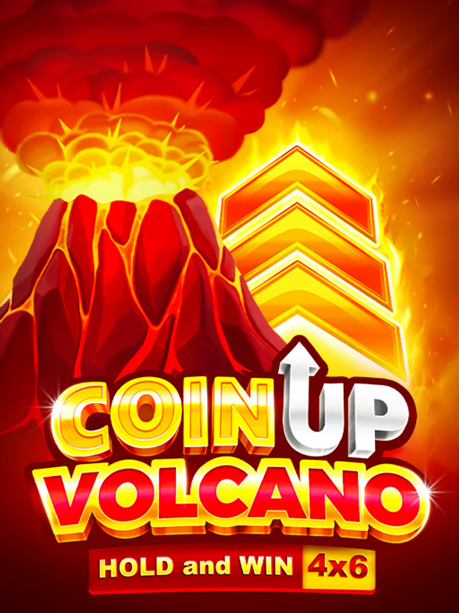 Coin UP Volcano slot artwork