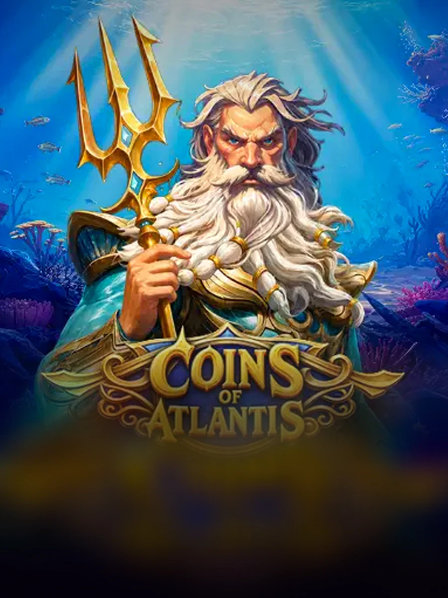 Coins of Atlantis slot artwork