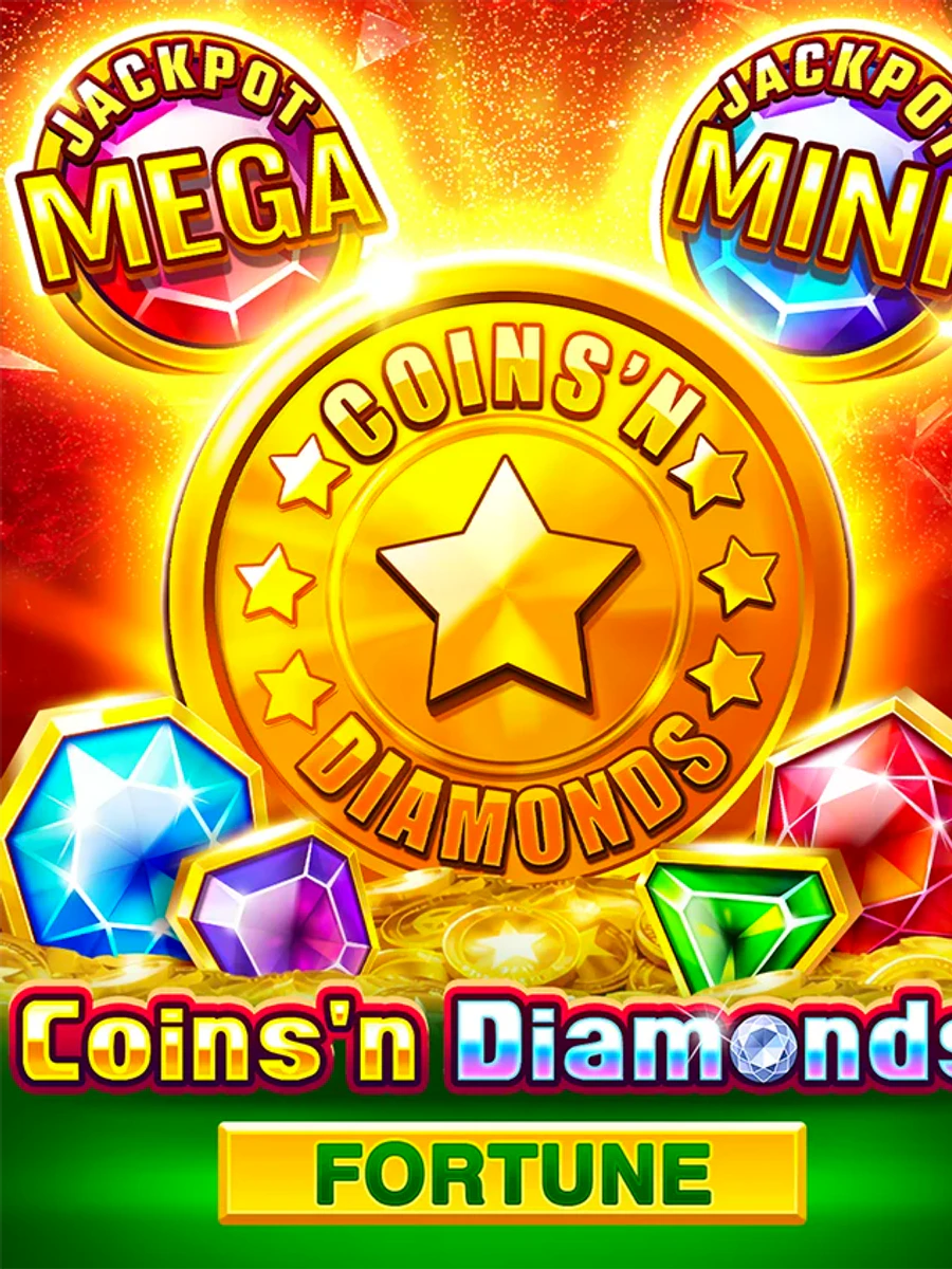 Coins'n Diamonds Fortune slot artwork