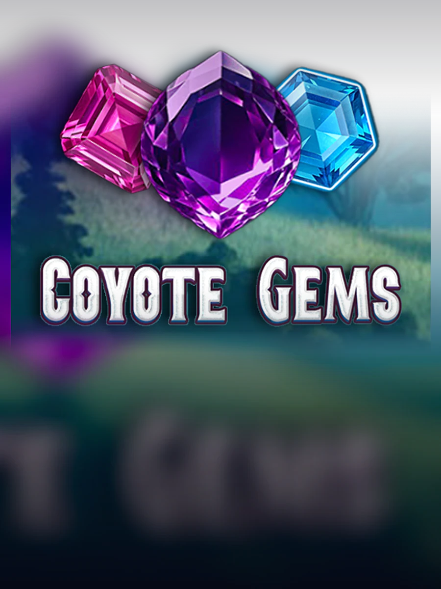 Coyote Gems slot artwork