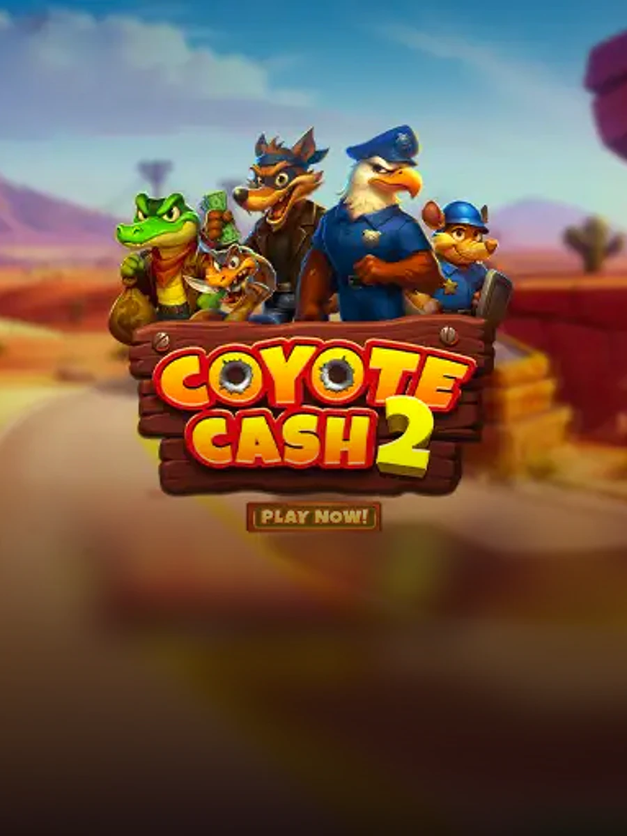 Coyote Cash 2 slot artwork