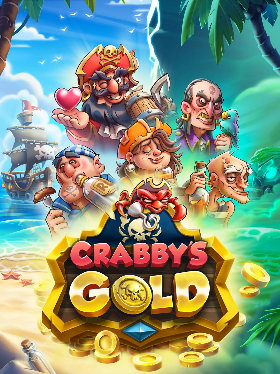Crabby's Gold slot artwork