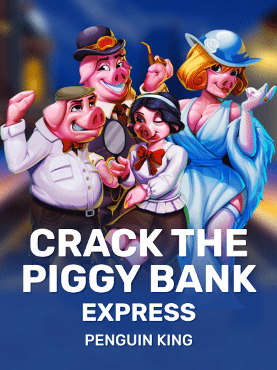 Crack the Piggy Bank Express slot artwork