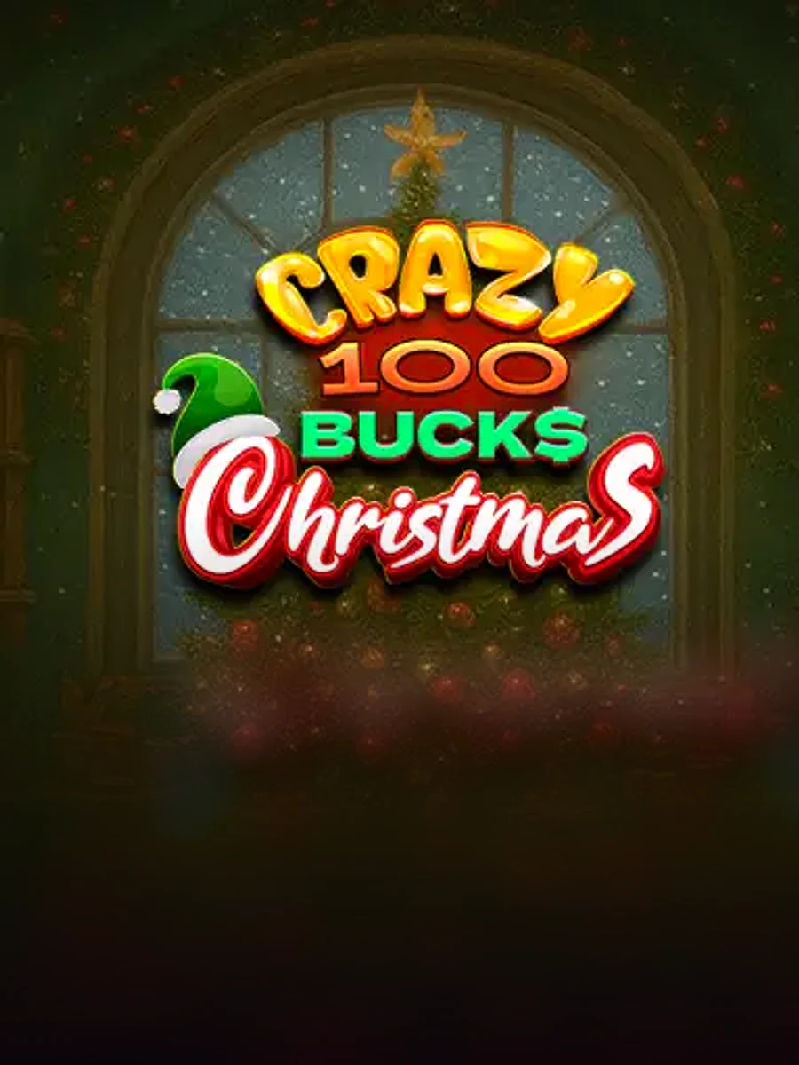 Crazy 100 Bucks Christmas slot artwork