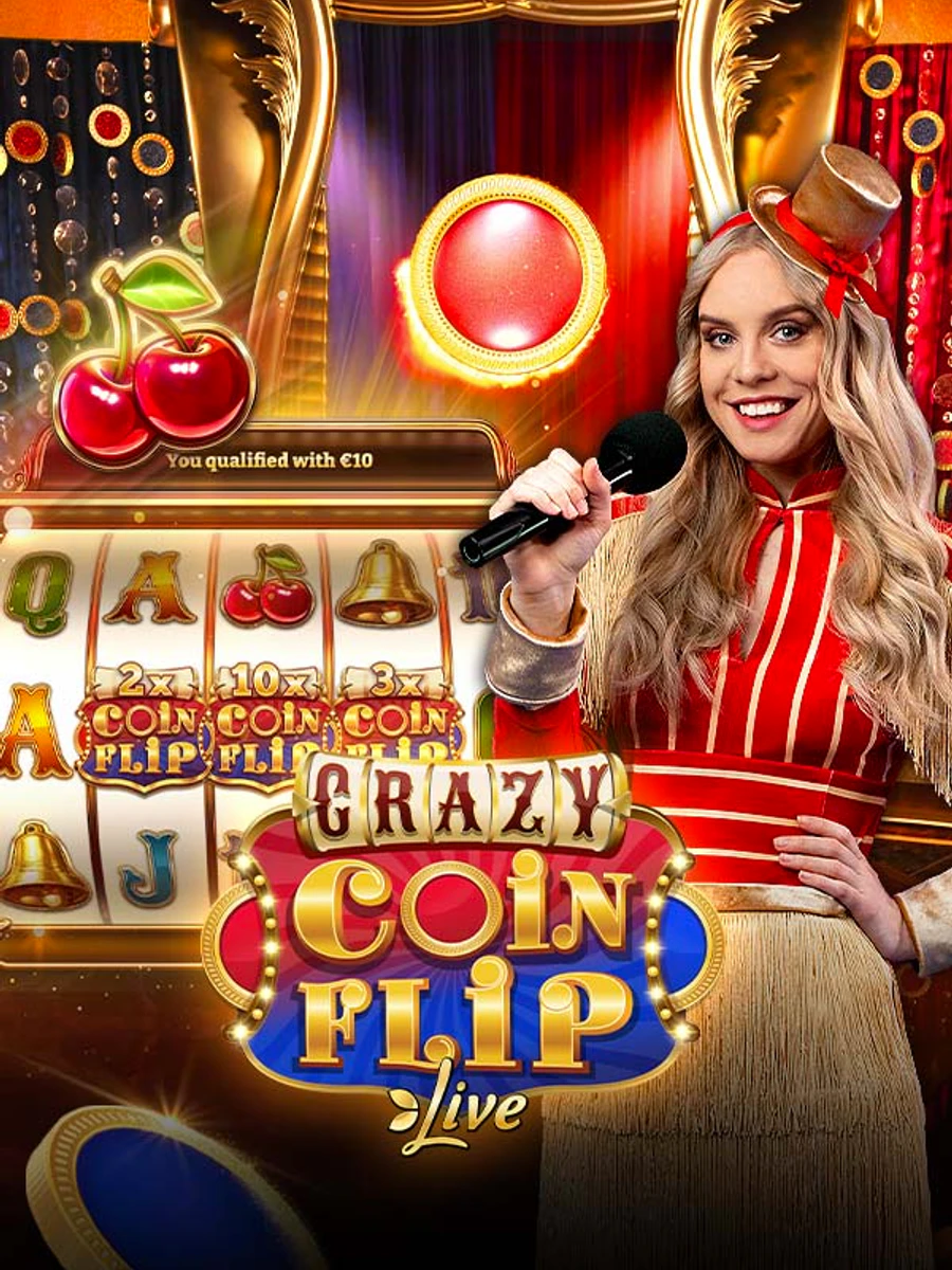 Crazy Coin Flip casino game artwork