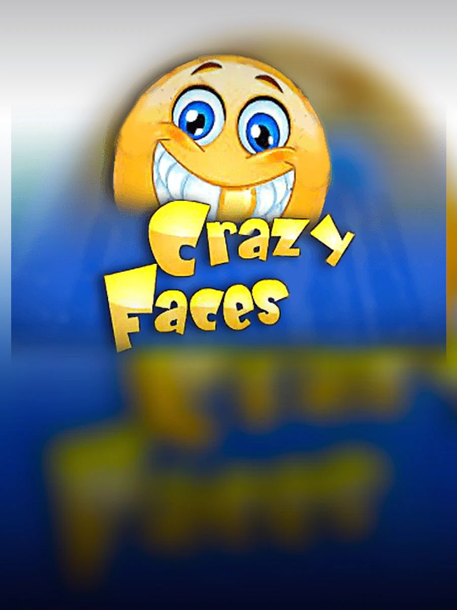 Crazy Faces slot artwork