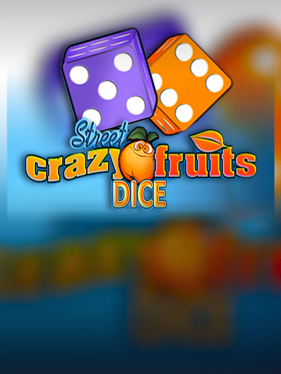 Crazy Fruits Dice slot artwork