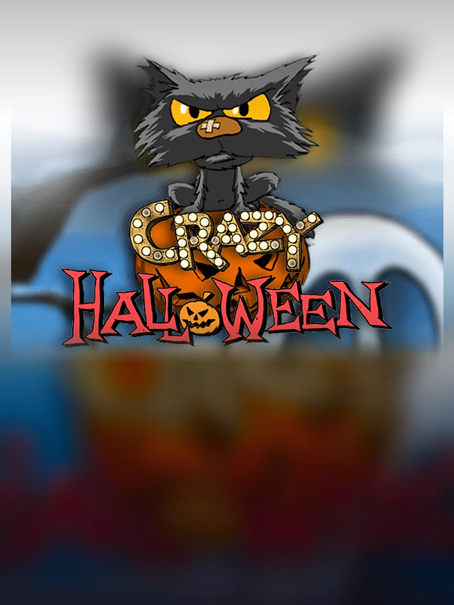 Crazy Halloween slot artwork