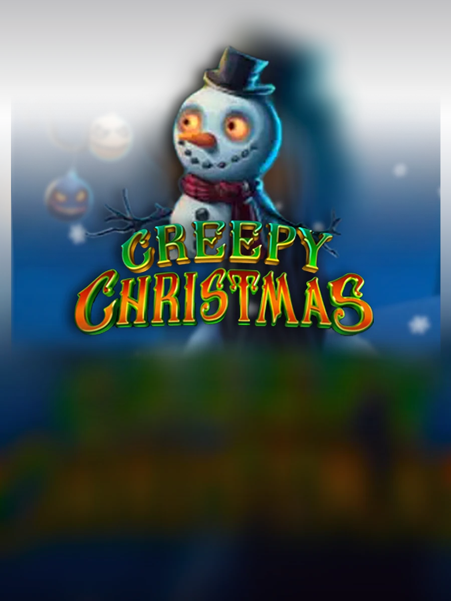 Creepy Christmas slot artwork