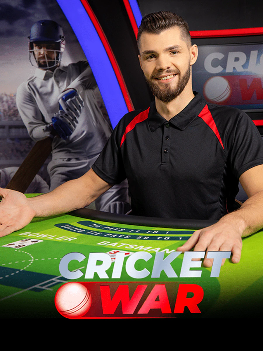 Cricket War casino game artwork