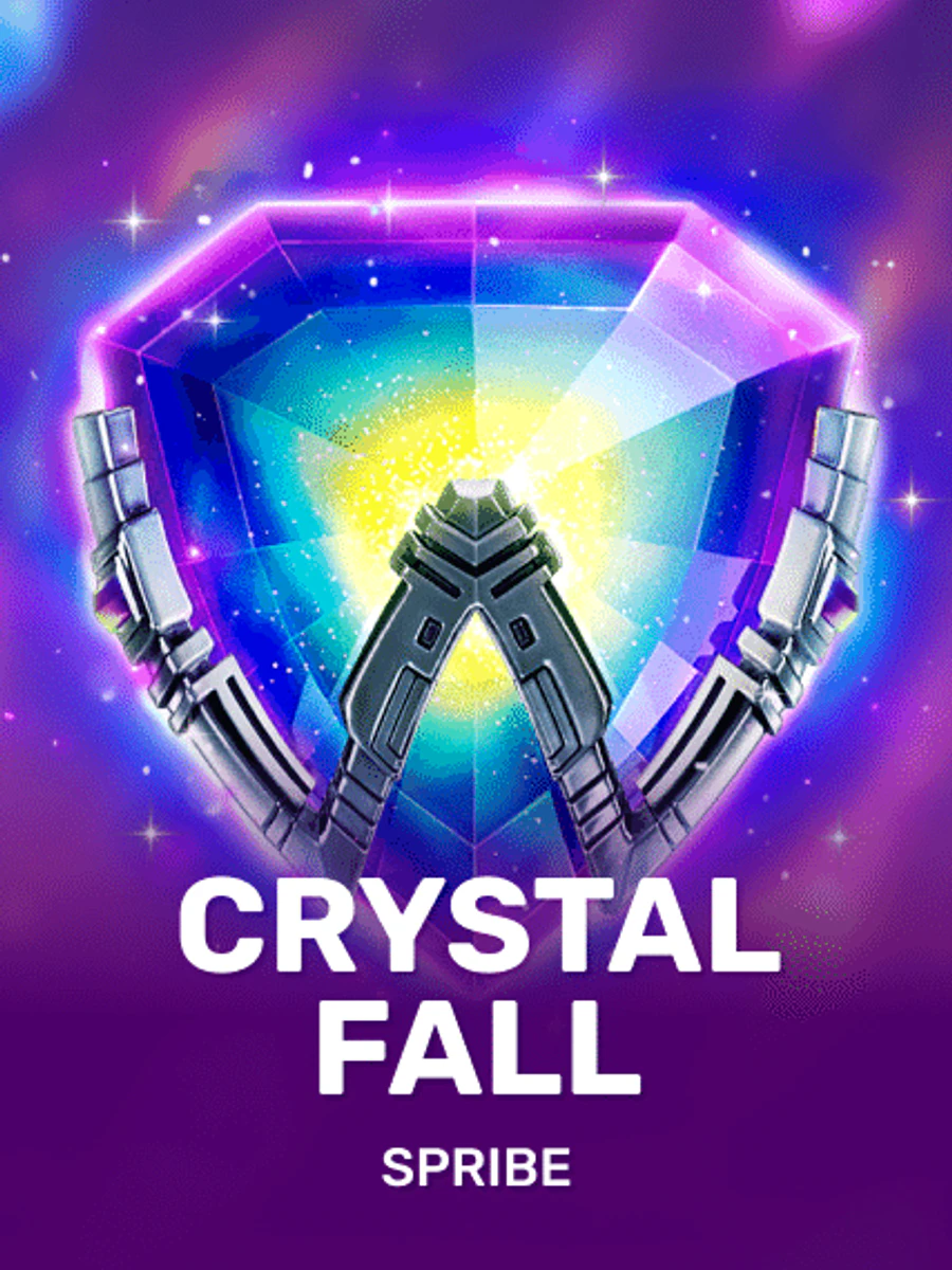 Crystal Fall slot artwork