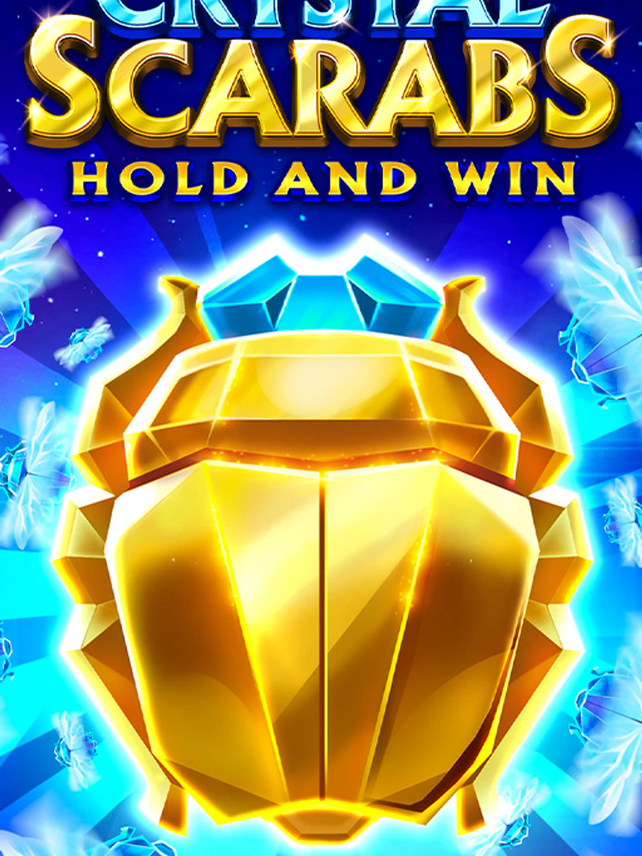 Crystal Scarabs slot artwork