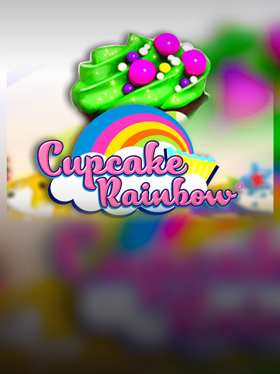 Cupcake Rainbow slot artwork