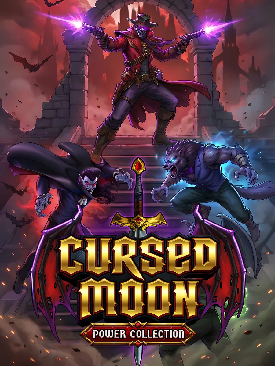Cursed Moon Power Collection slot artwork