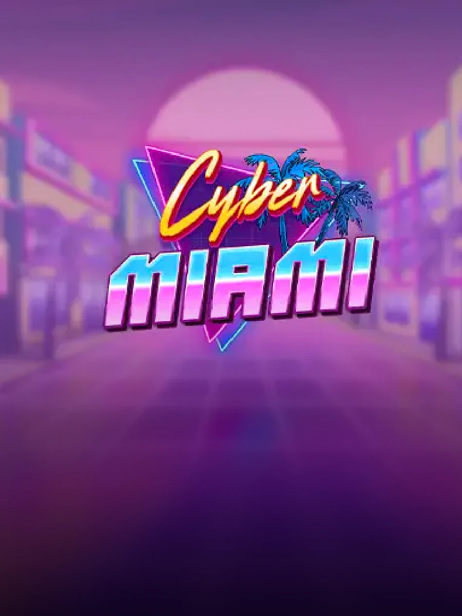 Cyber Miami slot artwork