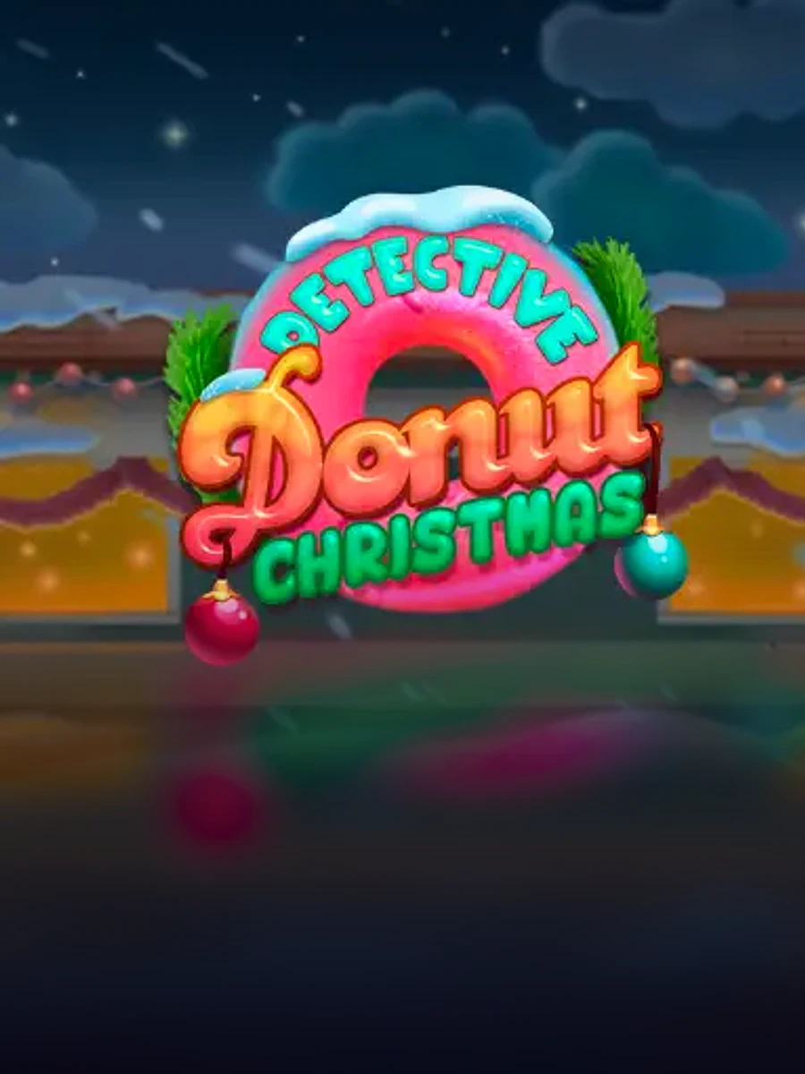 Detective Donut Chistmas casino game artwork