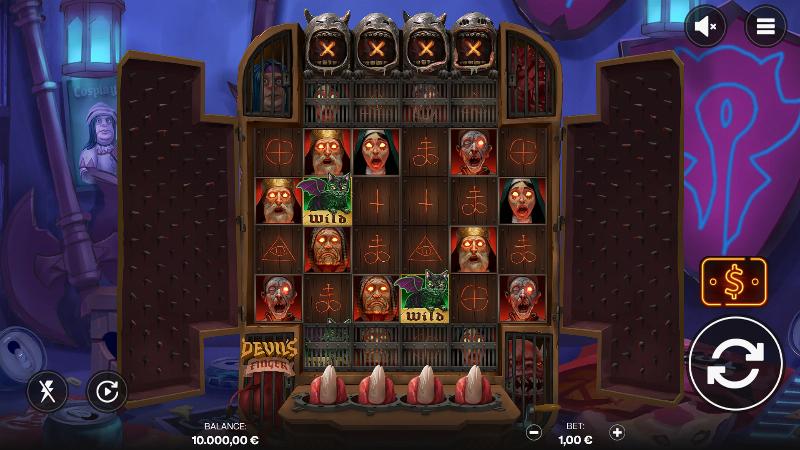 Devil’s Finger slot artwork