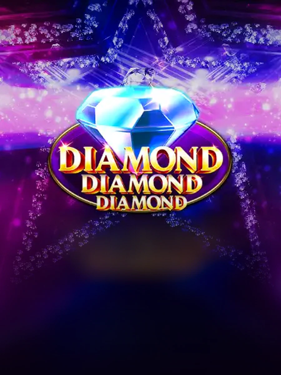 Diamond Diamond Diamond casino game artwork