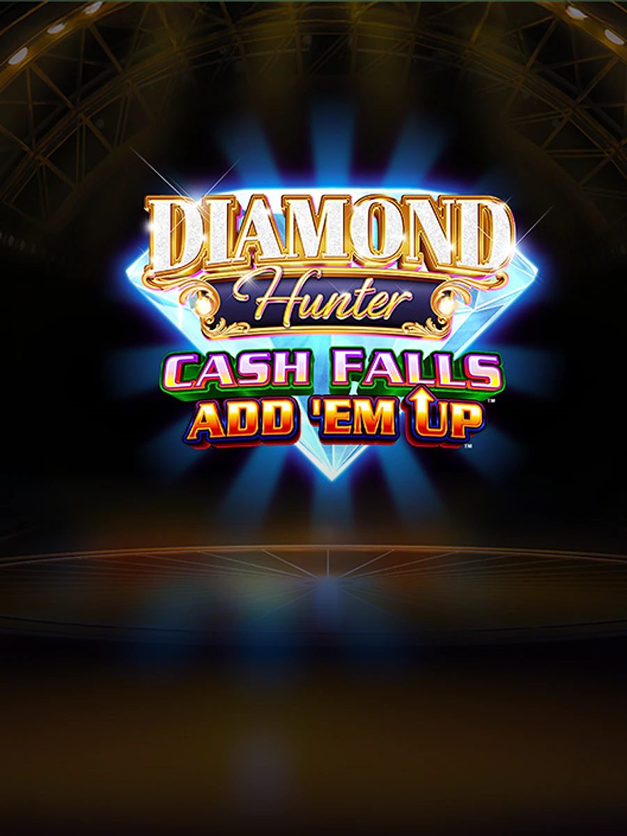 Diamond Hunter Cash Falls slot artwork