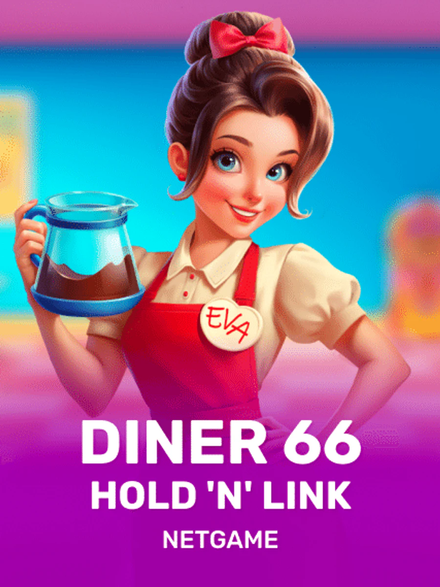 Diner 66: Hold 'N' Link slot artwork
