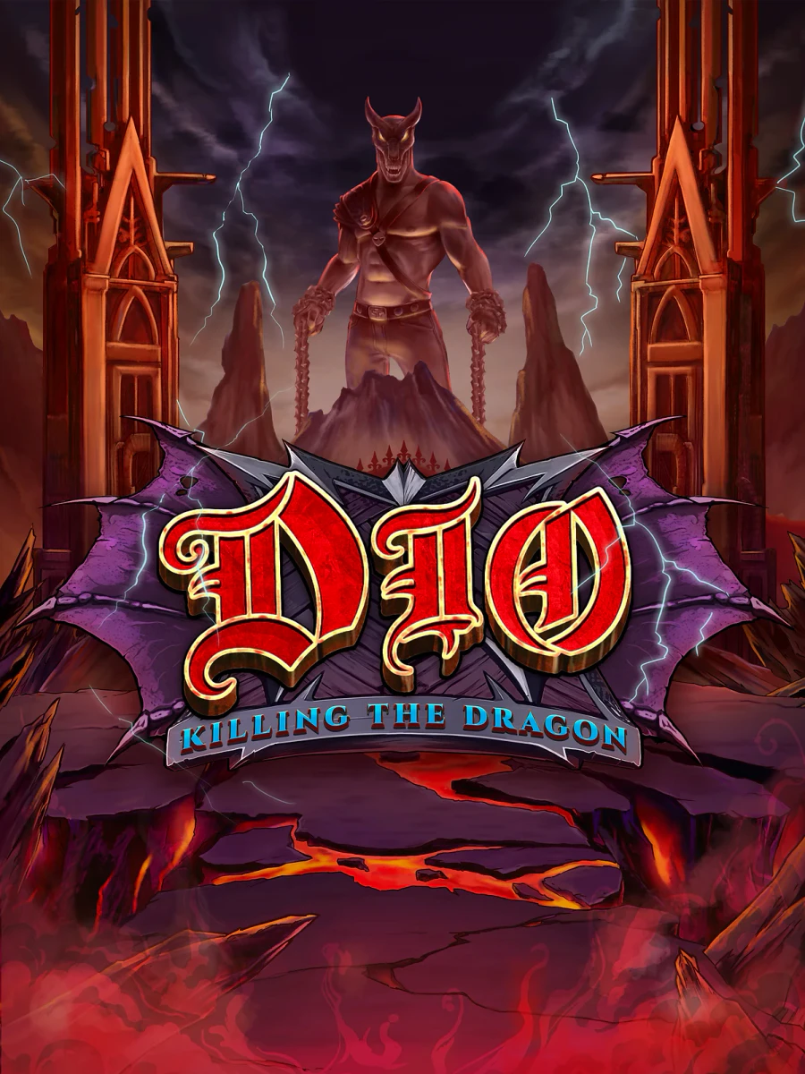 Dio Killing the Dragon slot artwork