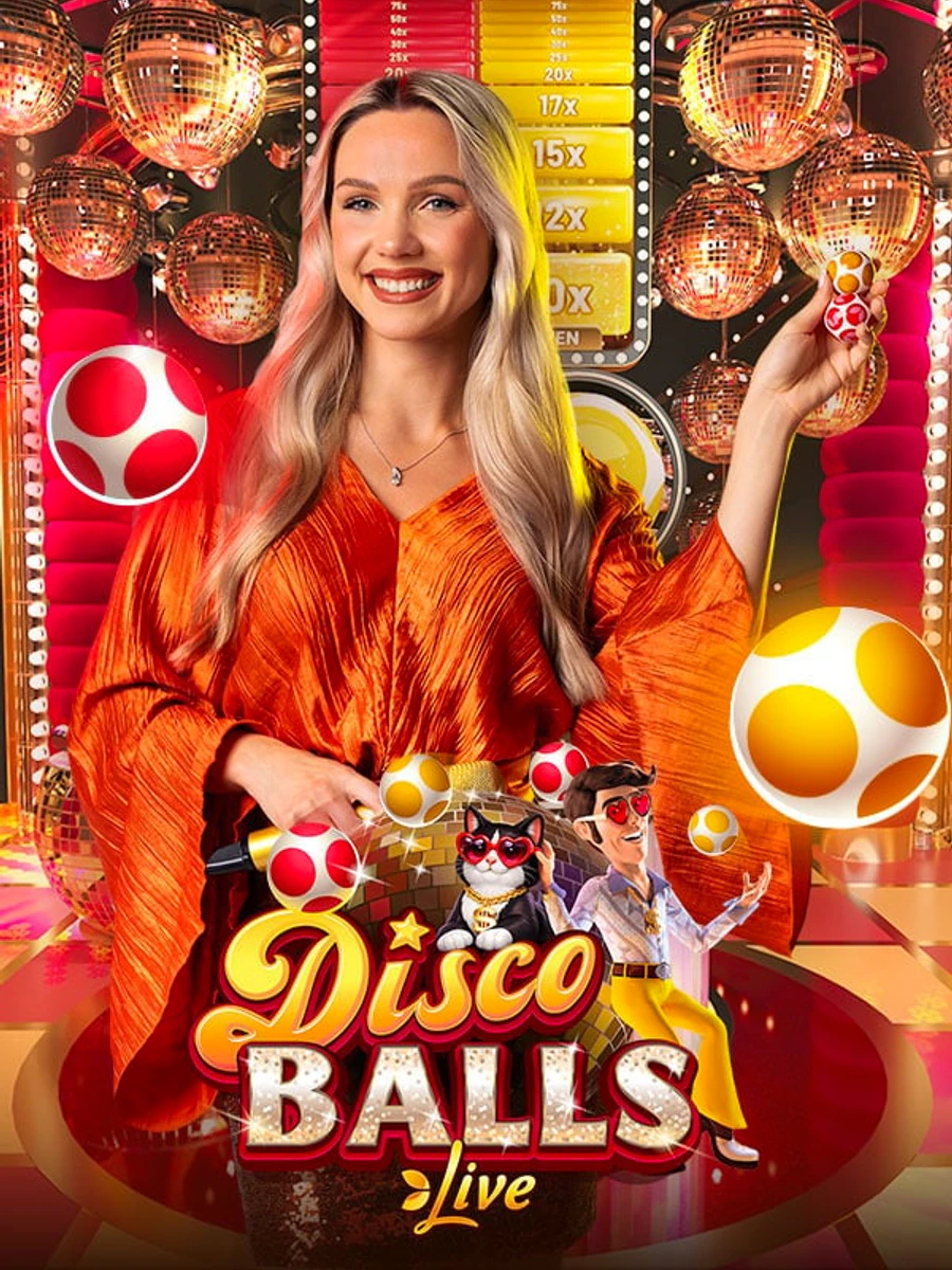 Disco Balls casino game artwork