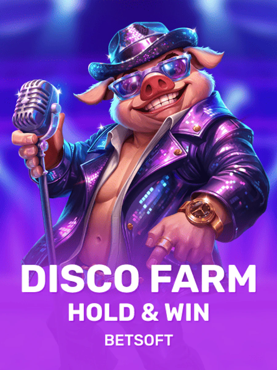 Disco Farm - Hold & Win slot artwork