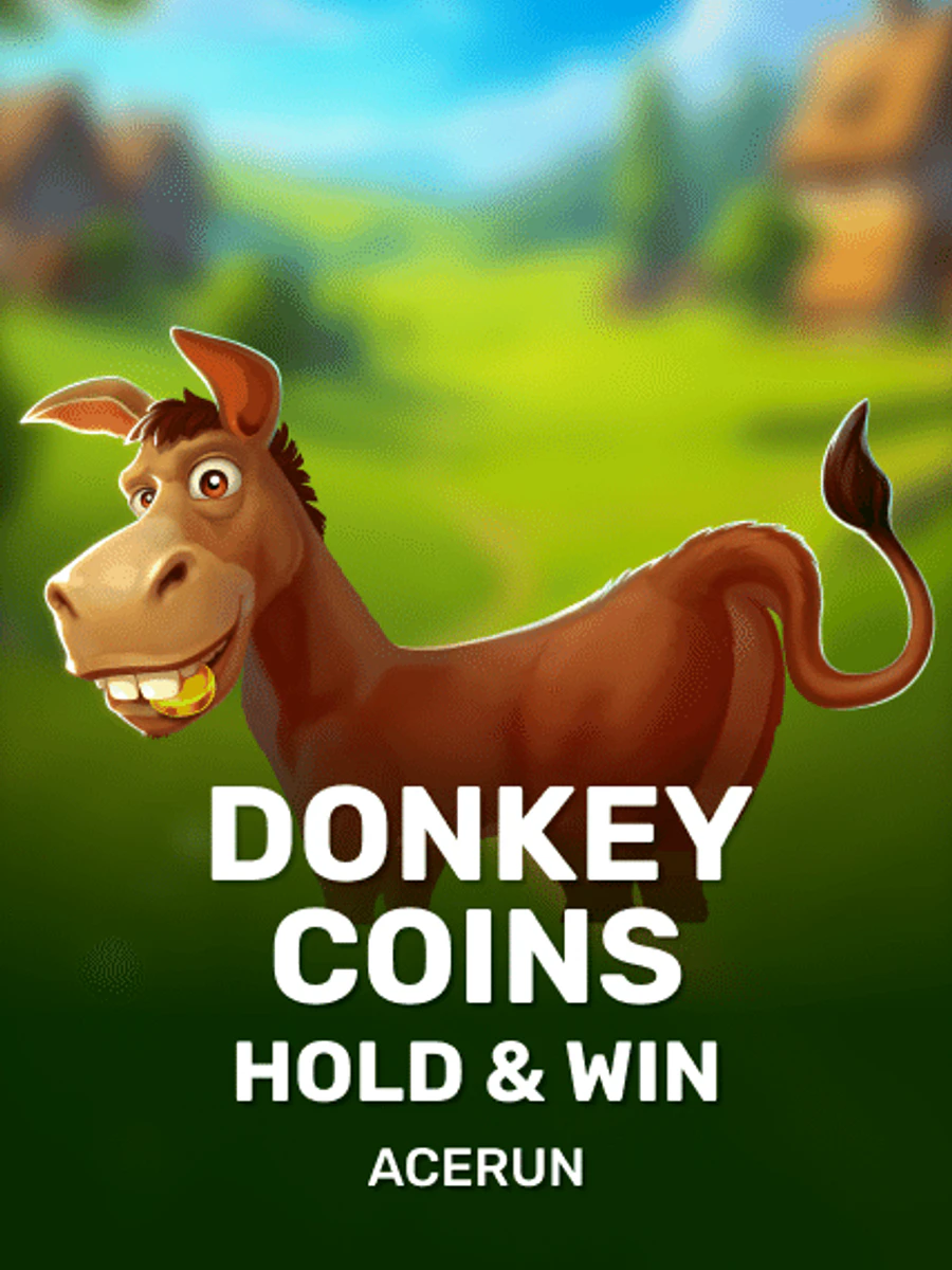 Donkey Coins Hold & Win slot artwork