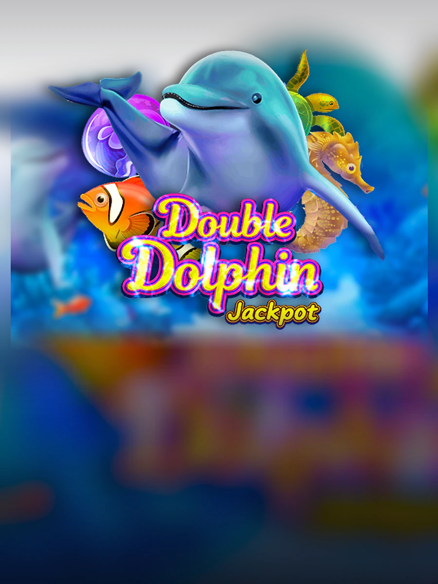 Double Dolphin Jackpot slot artwork