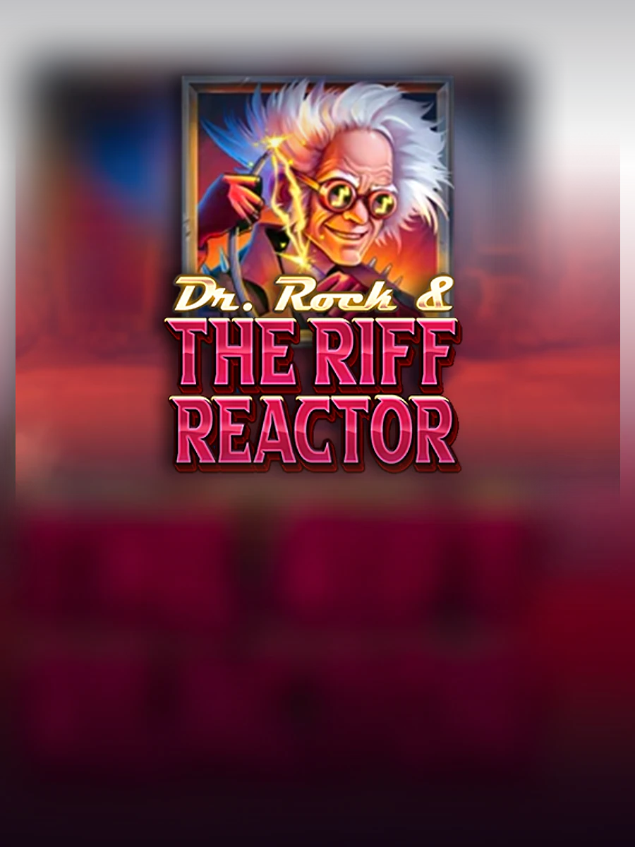 Dr. Rock & the Riff Reactor slot artwork
