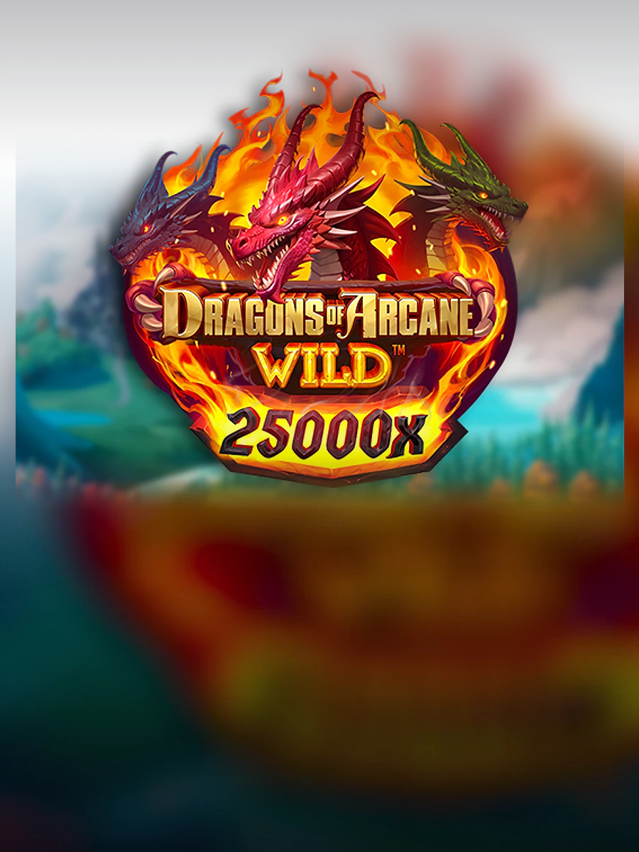 Dragons of Arcane Wild slot artwork