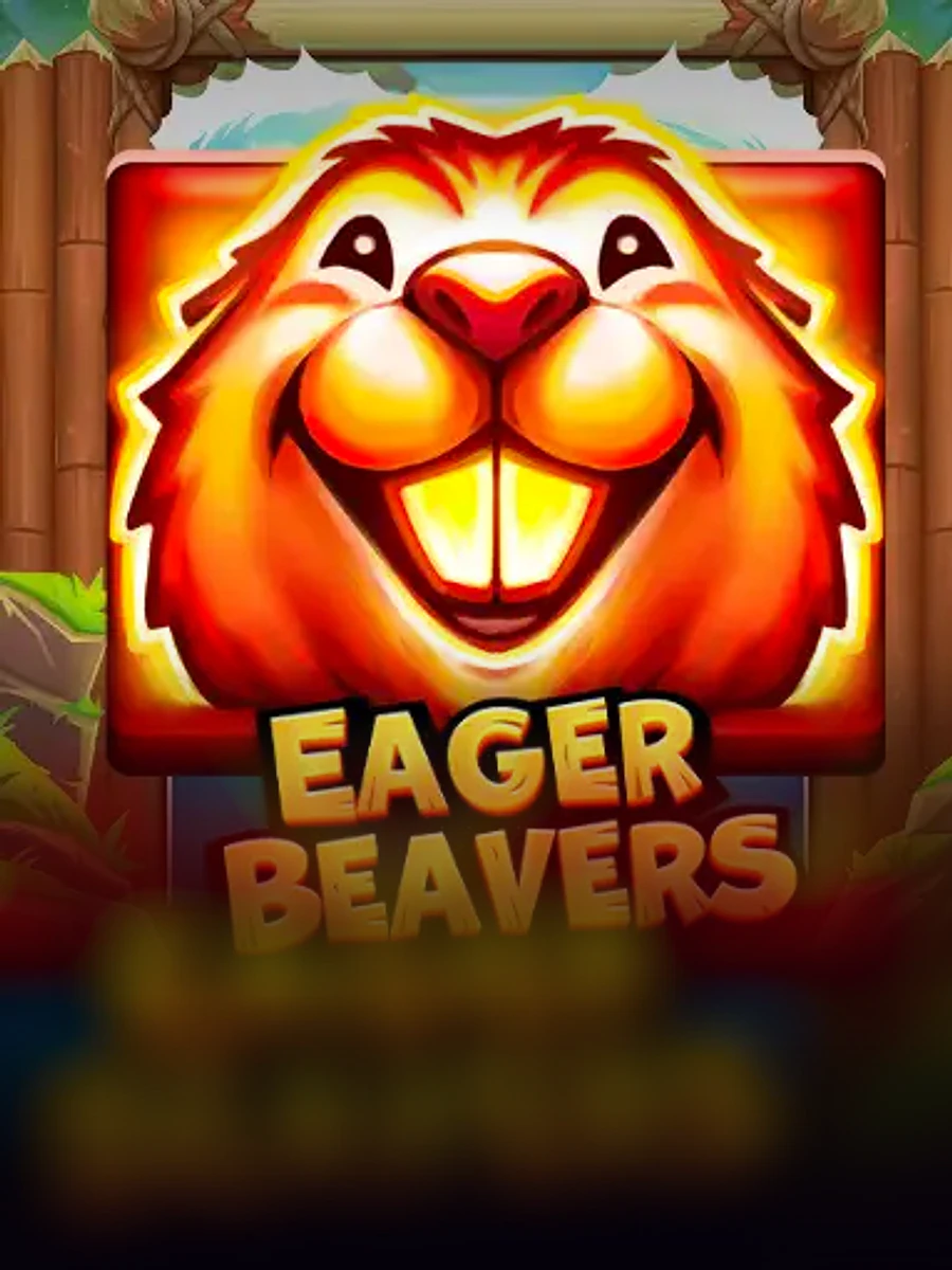 Eager Beavers slot artwork