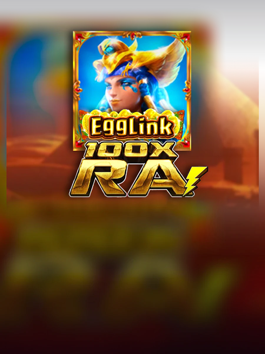 Egglink 100x Ra slot artwork