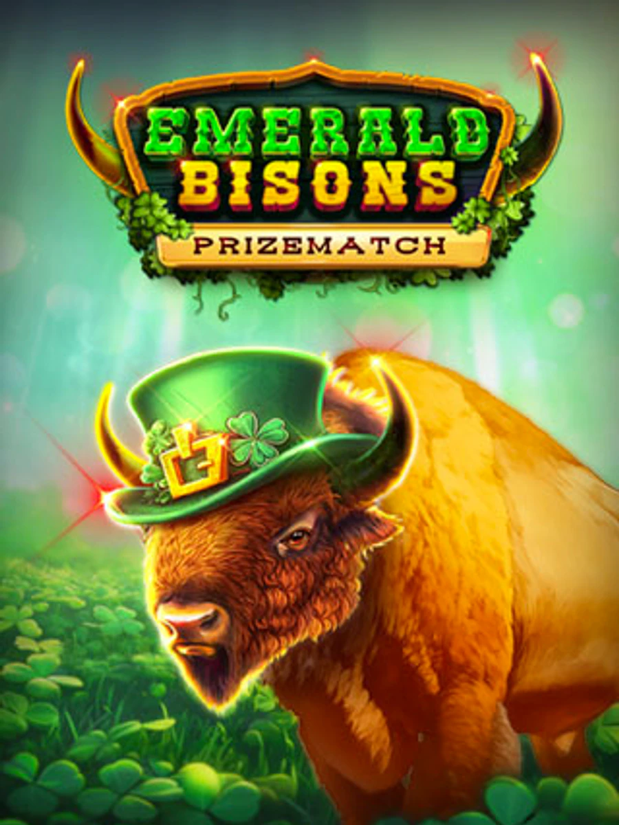 Emerald Bisons PrizeMatch slot artwork
