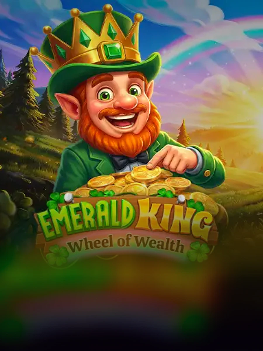 Emerald King Wheel Of Wealth slot artwork