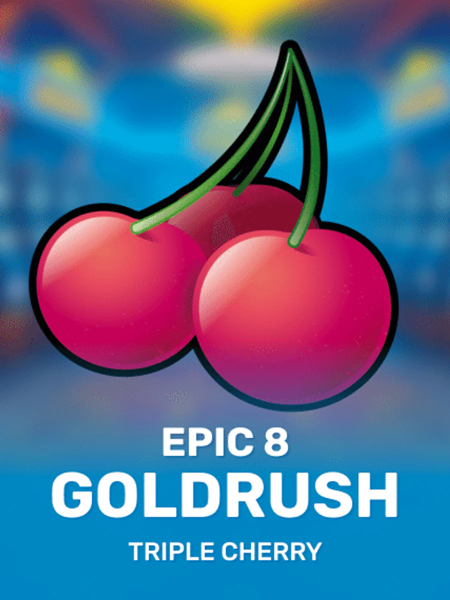 Epic 8 Goldrush slot artwork