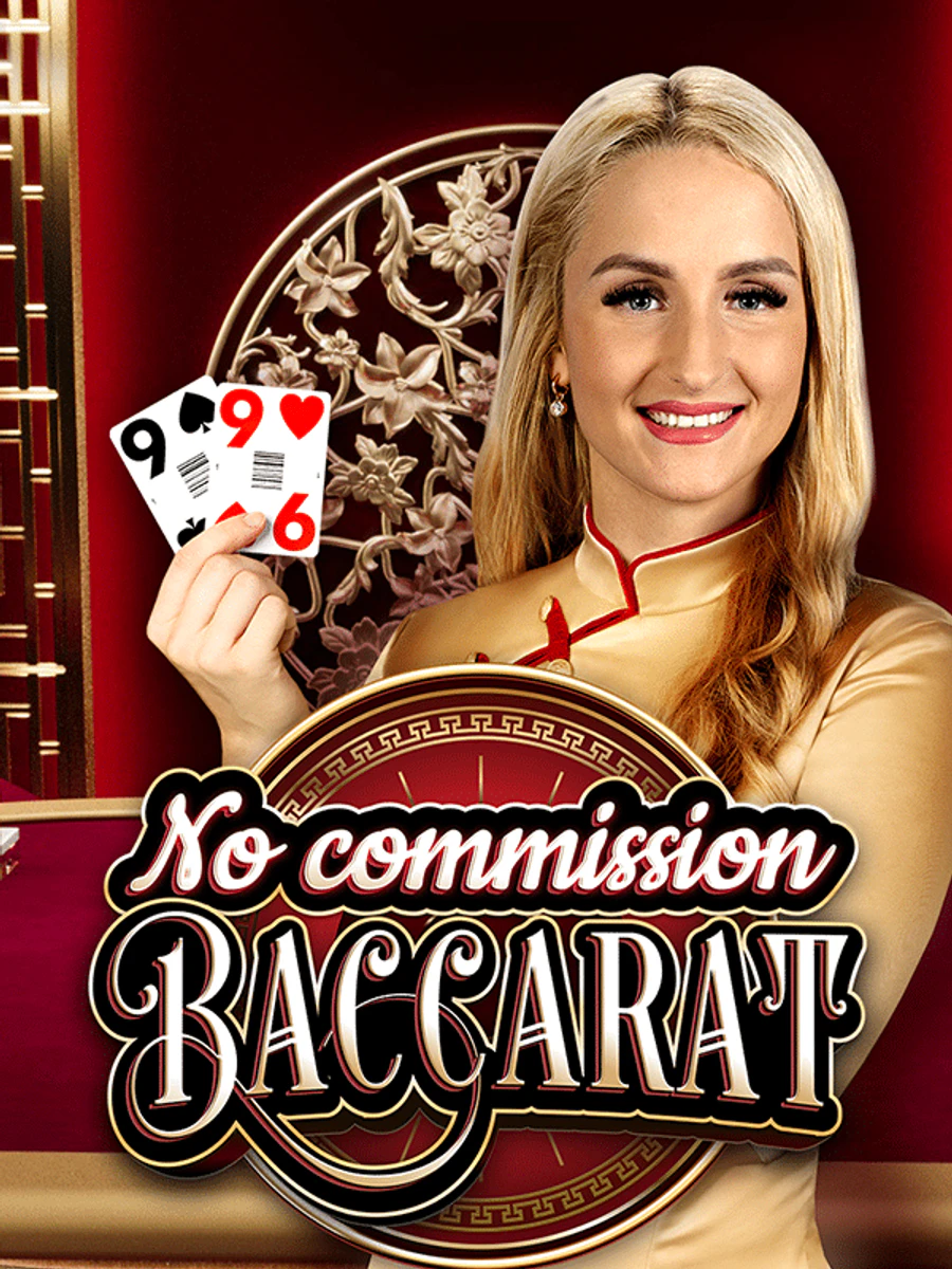No Commission Baccarat casino game artwork