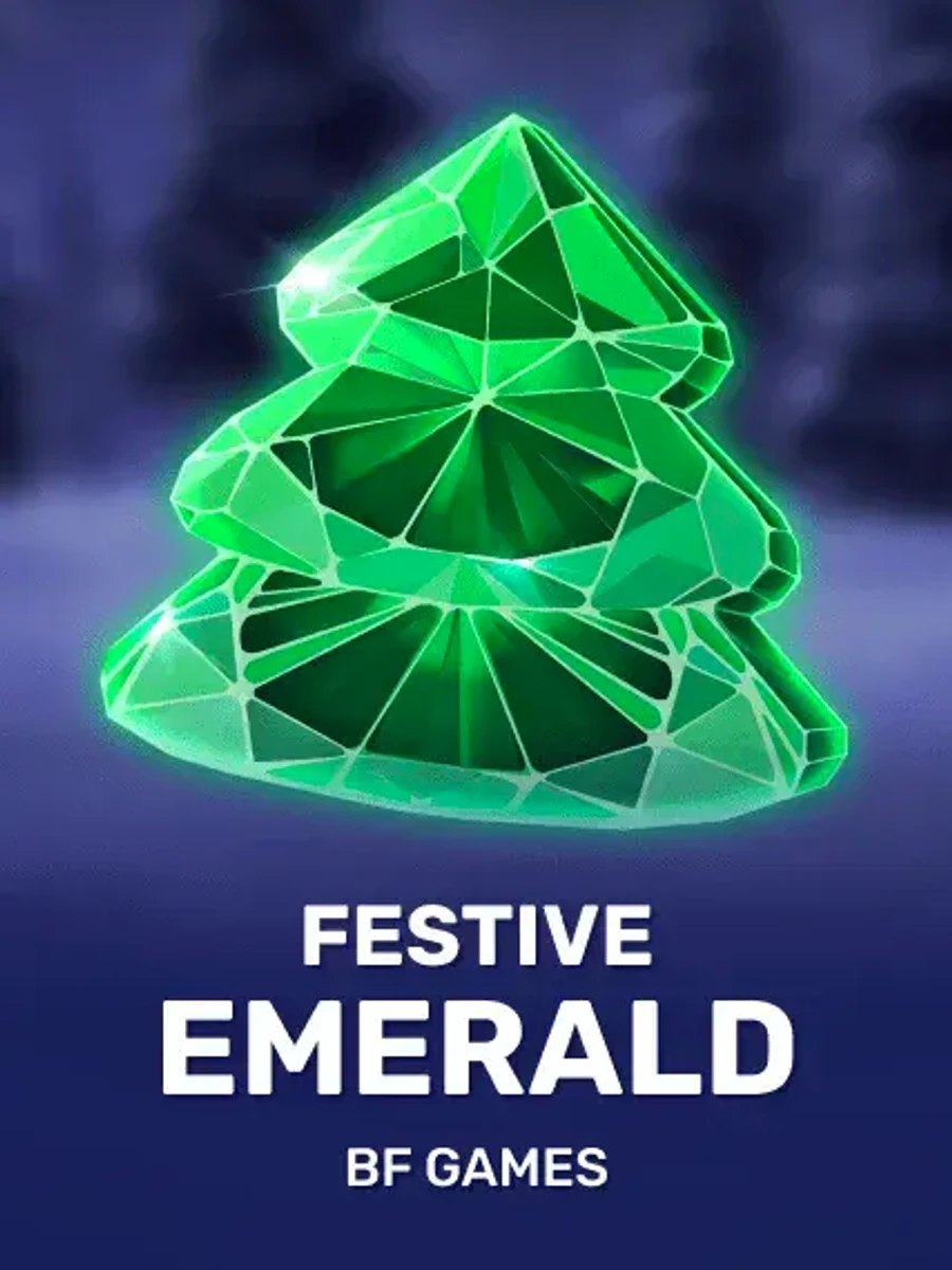 Festive Emeralds slot artwork