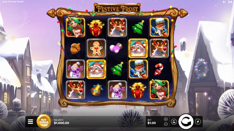 Festive Frost slot artwork