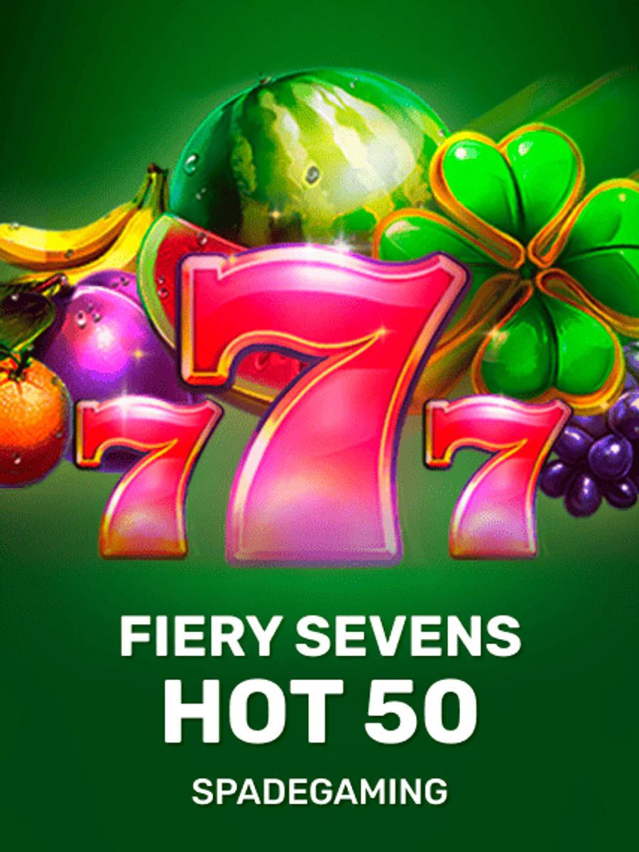 Fiery Sevens Hot 50 slot artwork